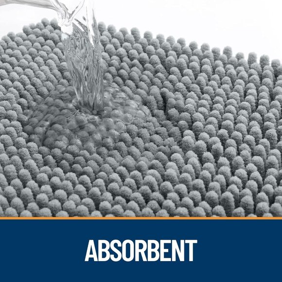 OLANLY Dog Door Mat for Muddy Paws 30x20, Absorbs Moisture and Dirt, Absorbent - Picture 5 of 8